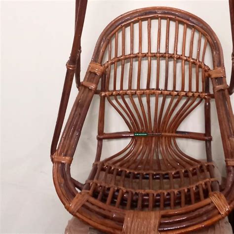 Swadeshi Bamboo Cane Bamboo Baby Small Swing Chair for Kids ...