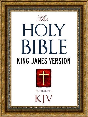 The Holy Bible Authorized King James Version Kjv Holy Bible ...
