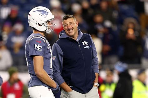 Patriots coach Mike Vrabel: I came here because of Drake Maye ...