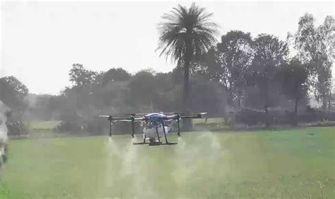 Agriculture Drone Sprayer Company India |UAV Crop Spraying