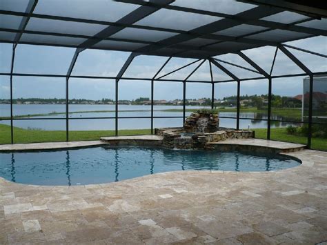 Image result for Pool Screen Enclosure Structure Construction