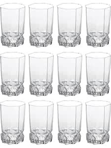 Buy Somil Clear Elegance Glass Tumbler Set – Pack of 12 | 300 ml ...