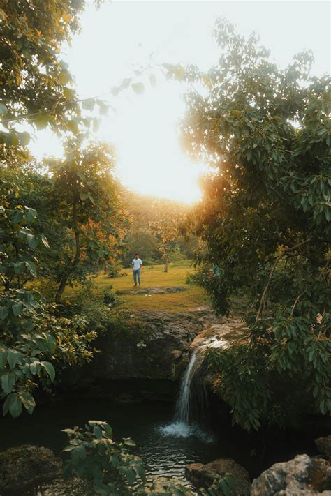 Waterfall Sunset 的图像结果