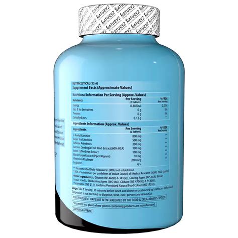 Buy LEAN CUTZ Thermogenic Fat Burner Tablets | Naturyz