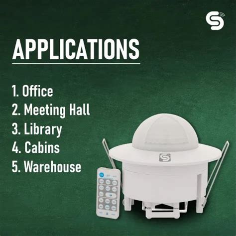 Occupancy Sensor - Motion Sensor with Remote, Occupancy Sensor, LUX ...