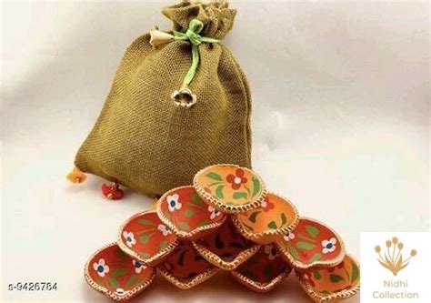 PACK OF 21, BEAUTIFUL HANDMADE TERRACOTTA HAND PAINTED DIYAS FOR DIWAL ...