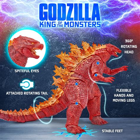 Buy King of The Monsters Figure - Godzilla Toy - Monster Series Toy ...