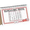 The Bangalore Press English Wall Calendar - 2025 - (Pack of 4) : Amazon ...