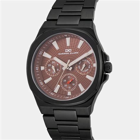 Darren Clark Men Brown Metal Watch 1016F-M0406 – Just In Time