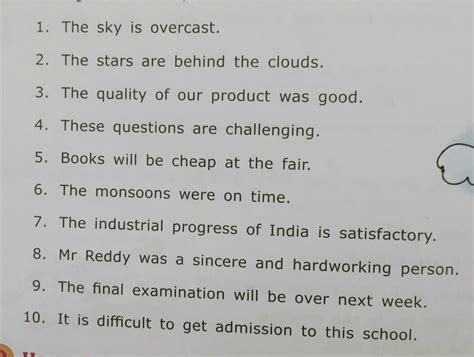 Write these sentences into negative and interrogative form :- - Brainly.in