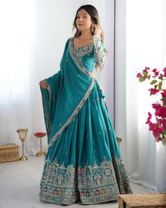 Tasrika Embroidered Semi Stitched Lehenga Choli - Buy Tasrika ...