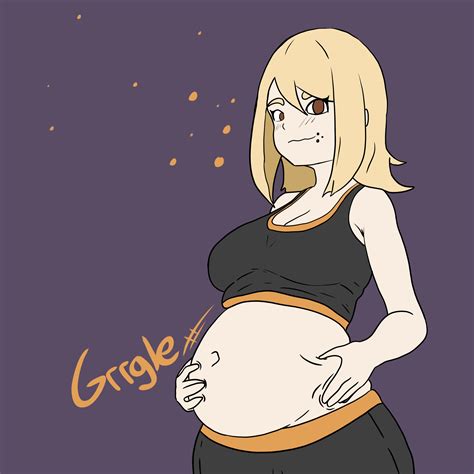 Naori Stuffed Belly - Belly Stuffing Commision by EtherealSymphony on ...