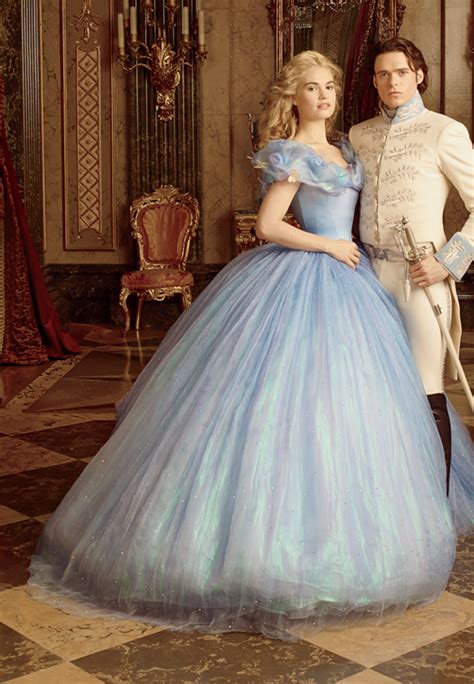 Lily James as Ella and Richard Madden as The Prince in Disney's ...
