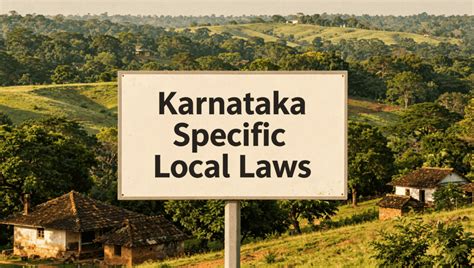 Karnataka Specific Local Laws - Local Laws (State-Specific) for ...