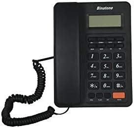 Binatone Spirit 221 Basic Corded Landline Phone with Display for Office ...