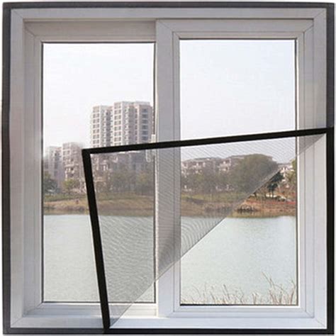 Maxvel Mosquito Net for Windows | Pre Stitched Fiberglass Bug Insect ...