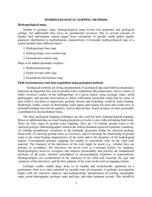 Ground water tracers - Tracer Technologies for Hydrological Systems ...