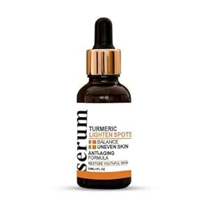 Earthly® Turmeric Lighten Spots Serum 30ml | Anti Aging Face Serum ...