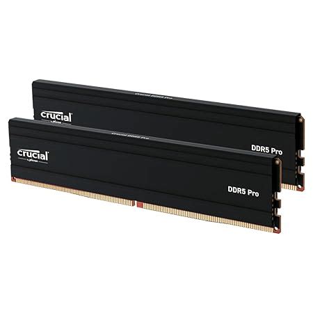 Crucial Pro RAM 32GB Kit (2x16GB) DDR5 Desktop Memory