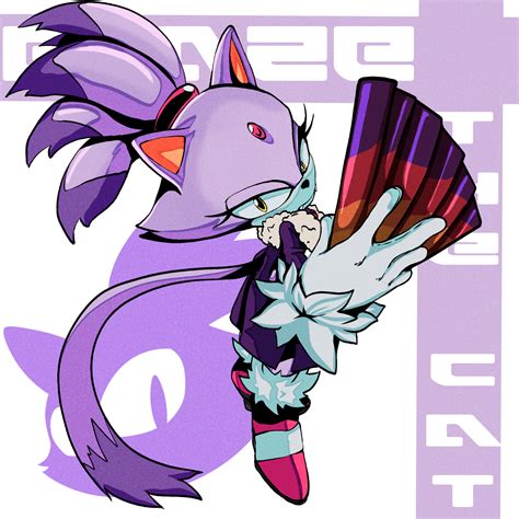 Blaze The Cat Pinup (Murder of Sonic The Hedgehog) by ...