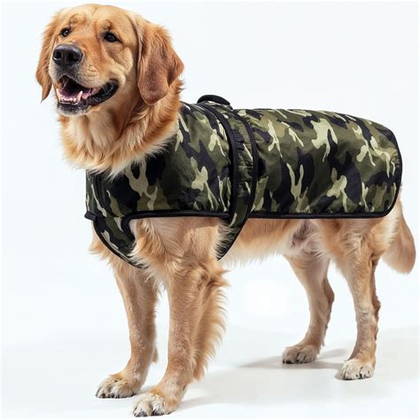 Wow Dog Dog Winter Jacket – (Camouflage Army, (2XL) 24 Inch) | Ultra ...