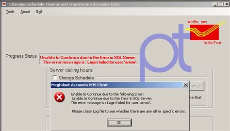 Accounts MIS having issues with Arrow login and Solution