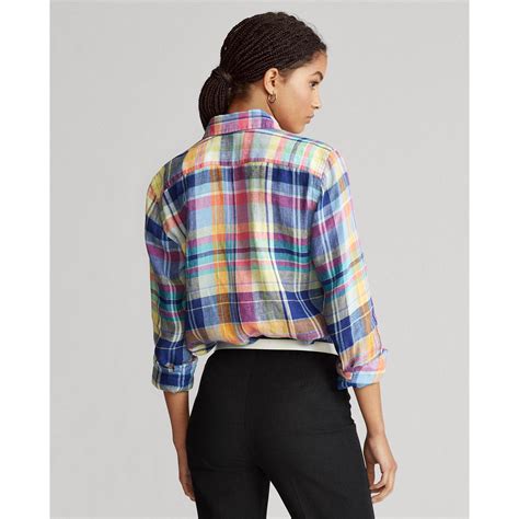 ralph lauren madras shirt| Enjoy free shipping