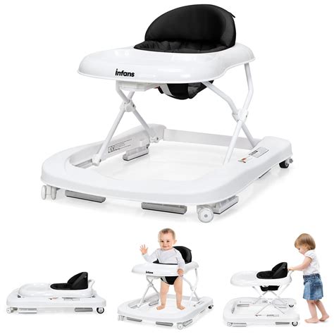 Buy INFANS Foldable Baby Walker for Boys and Girls, 2 in 1 Toddler ...