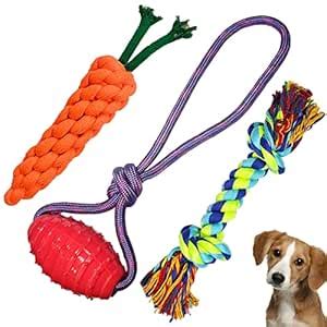 Buy emily pets Dog Chew Toys | Combo of 3 Durable for Puppy |Ball on a ...