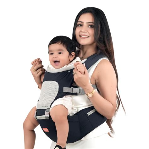 Infantso Premium Hip Seat Baby Carrier with 6 Adjustable Carry ...