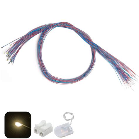 25pcs Pre Wired 0402 Smd Leds No Resistor Warm White | Desertcart INDIA