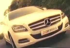 ZigWheels: Road-test of Mercedes Benz MB CLS 350 - Video | The Times of ...