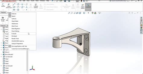 Simulation Express SolidWorks 的图像结果
