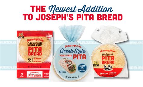 Greek Style Pita | Low carb bread | Pita, Lavash, Wraps | Joseph's Bakery