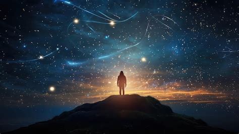 Night bright stars background | Premium AI-generated image