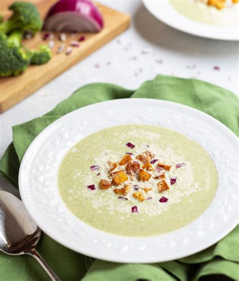 Healthy Broccoli Soup | A Well-Seasoned Kitchen®
