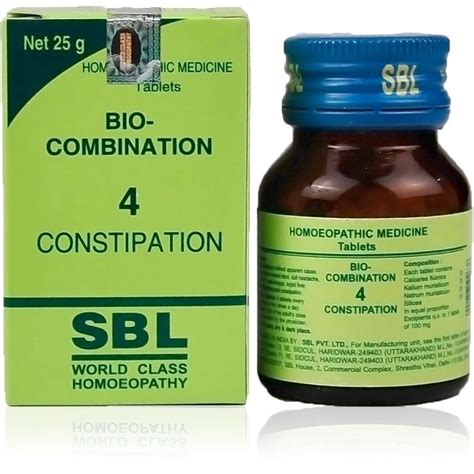 SBL Homeopathy Bio-Combination 4 Tablet