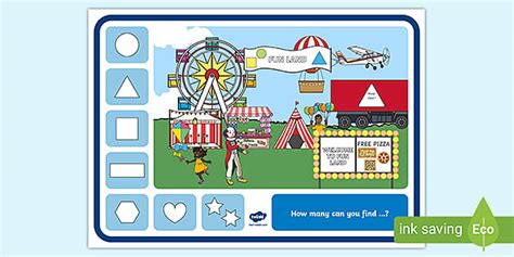 👉 Talk About 2D Shape Maths Activity (teacher made)