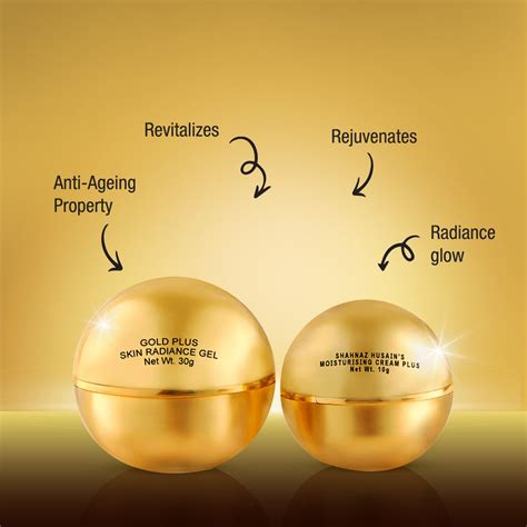 Shahnaz Husain Nature's Gold Skin Radiance Gel (Anti-Ageing) + (Shahna ...