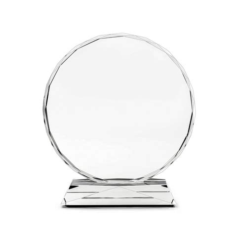 Buy Circular Crystal Trophy, Crystal Glass Award (15cm) Online at ...