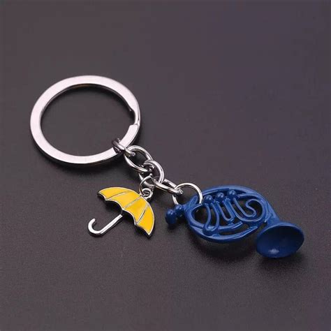 Blue French Horn HIMYM Keychain – Styletadka