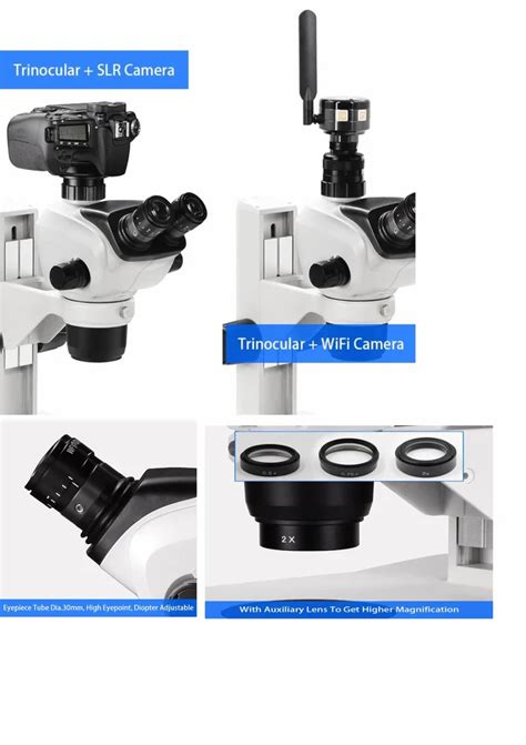 Stereo Zoom Microscopes For Medical Industry - LABMICRO SLV 53T Digital ...
