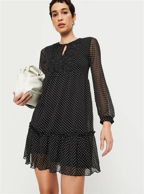 Buy Women Polka Dot Fit & Flare Dress Online at just Rs. 999.0 ...