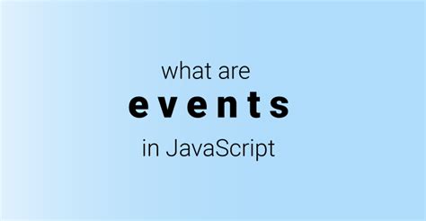 JavaScript Events List 的图像结果