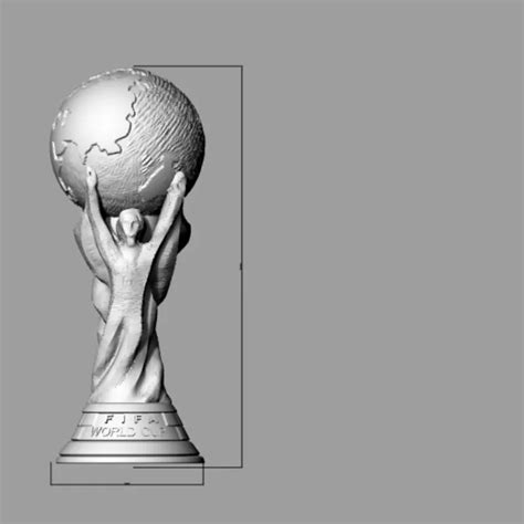 Exquisite FIFA World Cup 3D Model Jewelry - Limited Edition
