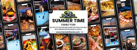 Family and Friends Days!, Racks Billiards and Sports Bar, Sanford, 6 ...