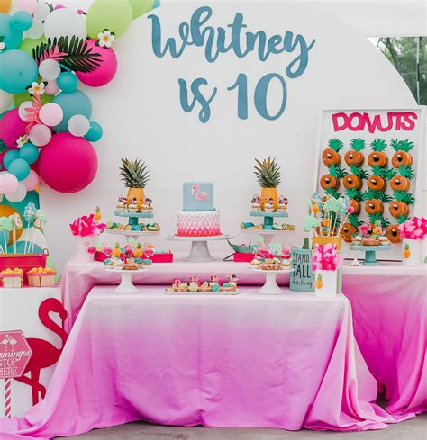 The Best Tropical Birthday Party Ideas for Kids — Mint Events | Event ...