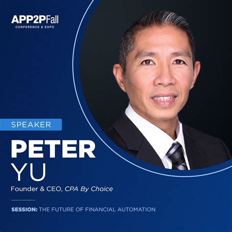 Meet Peter Yu, our founder & CEO at PP2PFall | CPA By Choice posted on the topic | LinkedIn