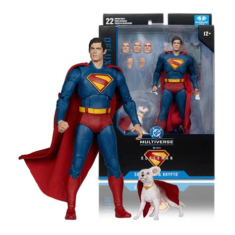 Superman with Krypto The Super Dog (Superman Movie) Deluxe Action Figu