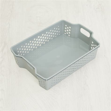 Buy Shannon Stackable Storage Basket from Home Centre at just INR 149.0